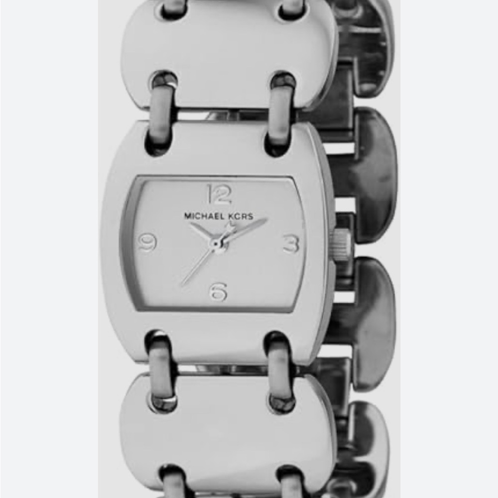 Michael Kors stainless steel silver watch